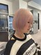 シャウルデッサン(CHARLES DESSIN)の写真/【四ツ橋/心斎橋/新町】ゼロダメージブリーチでハイトーンカラーへ★ダメージさせないことに拘っています★