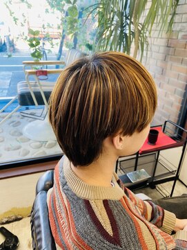 サム S+D HAIR COMMUNITY SAM メッシュカラー/メンズカラー/ベージュ