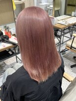 ゼストララ(ZEST Lara)&nbsp;ブリーチ2回ハイトーンピンクカラー【吉祥寺】misaki