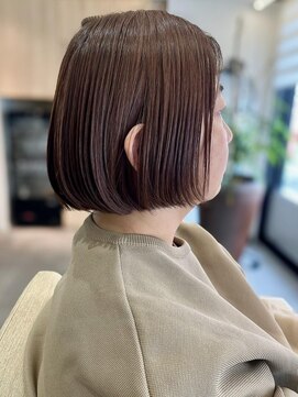 フリップビーアヴェダ(FLIP B AVEDA) 本八幡×ショートボブ×オーガニックカラー×ブリーチなしカラー