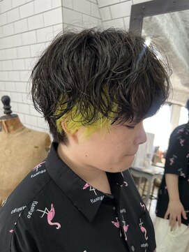 レガーレ(Legare) マッシュパーマ×インナーカラー