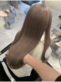 くびれヘア/アプリコットオレンジ/ハイライトカラー/梅田