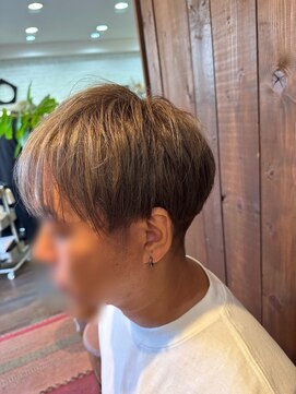 ゴエン(goen hair lounge) ハイライトマッシュ