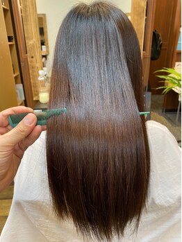 ヘアデザイン アンティエ(Hair Design entier)の写真/【本八幡駅2分/駐車場有/10時OPEN】エリアTOPクラスの髪質改善/縮毛矯正特化サロン◎
