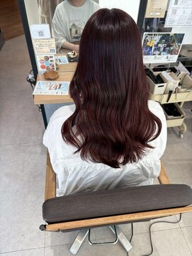 ハイレート ウニクス川越店(Hairate) 【Hairate本川越】ワインレッドブラウン