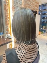 ルページ 千葉(lpage)&nbsp;髪質改善/顔周りレイヤーカット/グレージュ[千葉/千葉駅]