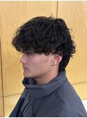 [MEN’S HAIR/波巻ツイストスパイラル/フェザーパーマ/伊勢崎]