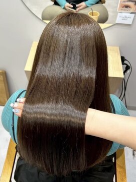 ハッチ(HACCH) 韓国風レイヤーカット髪質改善ダブルカラーハッシュカット