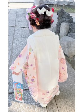 クオーレ ヘアーアンドエステティックサロン(CUORE HAIR ESTHETIC SALON) 七五三着付けヘアセット