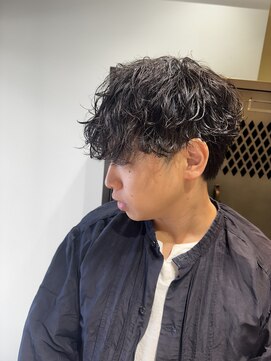 リフル 八王子(RIFULL) メンズパーマ ツイスパ 波巻き メンズバレイヤージュ