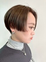 ヴィスト バイ レボ(VIST by REVO)&nbsp;ピンクベージュ/アンブレラカラー/クールショート/前髪/新松戸