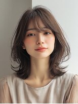 コトンアトリエ 人形町(COTON atelier)&nbsp;ミルクティーブロンド/ダークブルー/デジタルパーマ/人形町