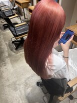 へアサロンアンドカフェガーデン(hair salon&cafe GARDEN)&nbsp;ブリーチありカラー/ピンクベージュ