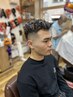 【男性用】平日16時入店まで!カット+極道風パーマ