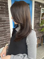 アズグロウ エクラ(AS GROW 'eclat) 艶髪ロングレイヤー美髪