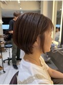【札幌/impression佐藤】30代40代/オトナ丸みショートボブ