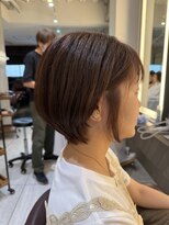 インプレッション(impression produced by LA’BO) 【札幌/impression佐藤】30代40代/オトナ丸みショートボブ