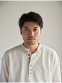 爽やかベリーショート×束感