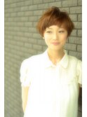 ラベージュショート