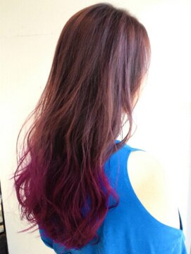 グッデイ ヘアー(GOOD DAY HAIR) 《グラデーションカラー》ラベンダー　下北沢　good day hair