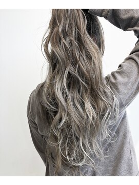 アライブ ハラジュク(ALIVE harajuku) 【ALIVE原宿】バレイヤージュセミウェットグラデーションカラー