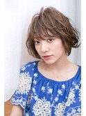 柔らかいアンニュイショート    森脇