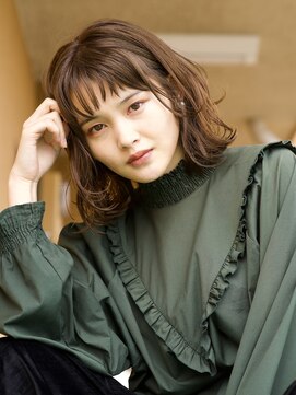 カラル(CARAL) 【CARAL】シースルー☆外ハネボブ