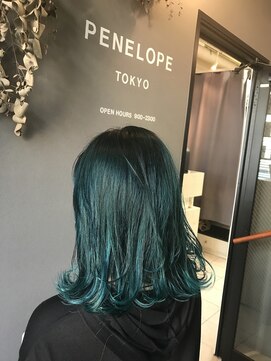 ペネロープ(Penelope) エメラルドグリーン