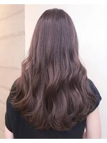 フォンズ(FONS)&nbsp;ラベージュ ラベンダーカラー シアーカラー 暖色カラー 透明感