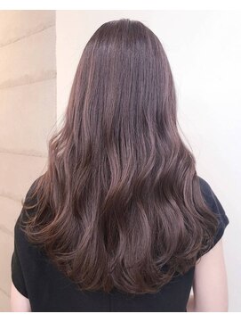 フォンズ(FONS) ラベージュ ラベンダーカラー シアーカラー 暖色カラー 透明感