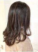 レイヤーカット/ワンカール/デジパ/ロング/前上がり/30代40代