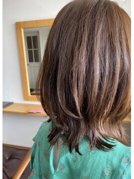 ヘアーシェリー(hair Cherie) 大人可愛い☆くびれミディ20代30代40代/小顔ひし形/ウルフ