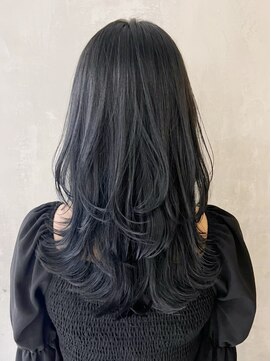 アルバム 渋谷パルコ(ALBUM) ネイビーブラックレイヤー_ヘルシースタイル_ba368372