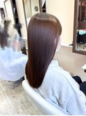 髪質改善ストレート