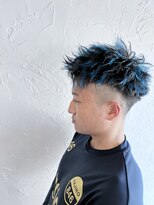 ニル(NiL)&nbsp;ツイストパーマ×ハイライト