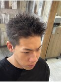 メンズスパイキーヘア