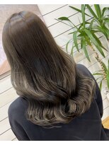 ラニハナクドウ(lanihana.kudo)&nbsp;+＊～髪質改善カラー【透明感オリーブ】～＊+