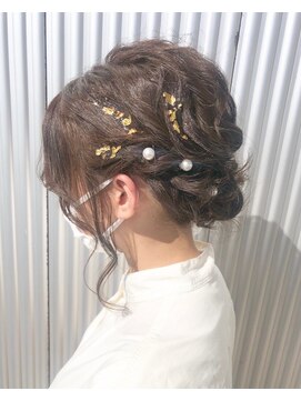 グッディ 倉敷笹沖店(GOOD-DAY) ヘアセット、結婚式、岡山、倉敷、三浦