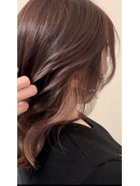 ジェリカヘアー サンフラワー通り(Jlica hair) インナーにピンクベージュ