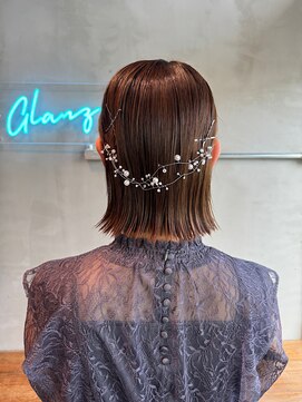 グランツ(GLANZ) 外はねヘアアレンジ 1/26