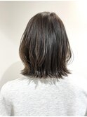 白髪も染まるアッシュベージュ