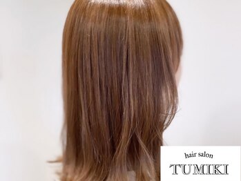 ツミキ(TUMIKI)の写真/髪に優しい薬剤で、ダメージレスに理想の色味を実現します♪気になってくる“白髪のお悩み”も解決！