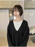ショートボブ/ハンサムショート/伸ばしかけショート［南青山］
