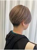 夏仕様、涼しげハンサムショート