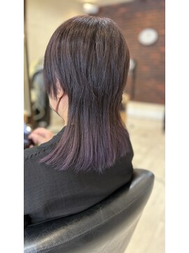 ソルグランデ 橋本店(SOL GRANDE) パープルウルフカット