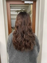 ロングパーマ