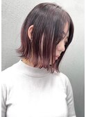 【GEEKS渋谷】くびれボブ/レイヤーボブ/グラデーションカラー/艶
