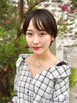 ミマール(mimar) 耳掛け黒髪ショート