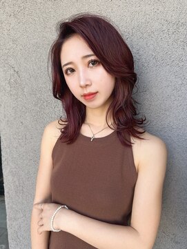 ロンド ラマ 岐阜(Lond bla-ma) 【Lond bla-ma】くびれヘア/韓国ヘア/おくれ毛/2way/髪質改善