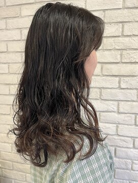 ヘアーガーデン ハッカドウ(hair garden 髪花堂) ロングパーマスタイル